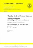 Christian Gottfried Nees von Esenbeck. Amtliche Korrespondenz mit Karl Sigmund Freiherr von Altenstein, 2 Bde.