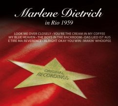 Marlene Dietrich In Rio 1959 Marlene Dietrich In Rio 1959