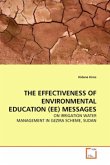 THE EFFECTIVENESS OF ENVIRONMENTAL EDUCATION (EE) MESSAGES