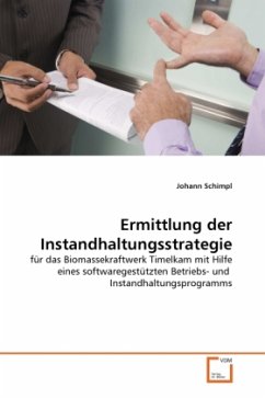 Ermittlung der Instandhaltungsstrategie - Schimpl, Johann