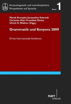 Grammatik und Korpora 2009 - Konopka, Marek