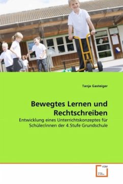 Cover Bewegtes Lernen und Rechtschreiben