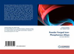 Powder Forged Iron-Phosphorous Alloys - Mehta, Yashwant;Shefali Trivedi, Smt.