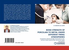 BOND STRENGTH OF PORCELAIN TO METAL UNDER DIFFERENT FIRING ATMOSPHERES