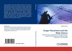 Singer Placement and the Male Chorus - Lister, Michael