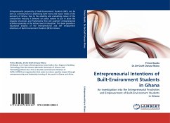 Entrepreneurial Intentions of Built-Environment Students in Ghana