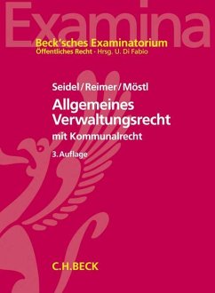 Allgemeines Verwaltungsrecht - Seidel, Achim;Reimer, Ekkehart;Möstl, Markus