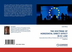 THE DOCTRINE OF HORIZONTAL DIRECT EFFECT IN EC LAW - Öberg, Jacob