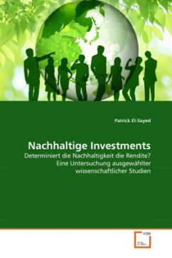 Nachhaltige Investments - El-Sayed, Patrick