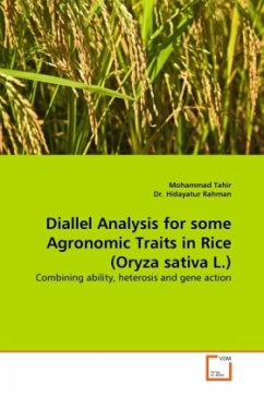 Diallel Analysis for some Agronomic Traits in Rice (Oryza sativa L.) - Tahir, Mohammad;Rahman, Hidayatur
