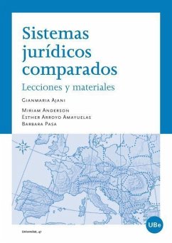 Sistemas jurídicos comparados : lecciones y materiales - Arroyo i Amayuelas, Esther