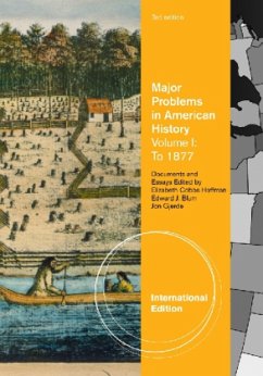 Major Problems in American History, International Edition - Cobbs, Elizabeth;Gjerde, Jon;Blum, Edward