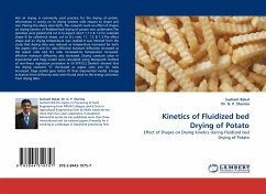 Kinetics of Fluidized bed Drying of Potato