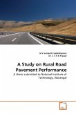 A Study on Rural Road Pavement Performance