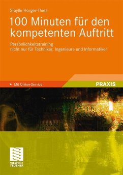 100 Minuten für den kompetenten Auftritt - Horger-Thies, Sibylle