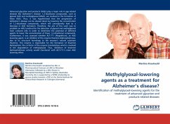 Methylglyoxal-lowering agents as a treatment for Alzheimer''s disease?