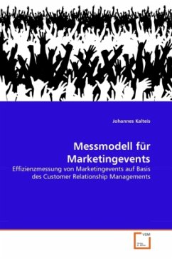 Messmodell für Marketingevents - Kalteis, Johannes