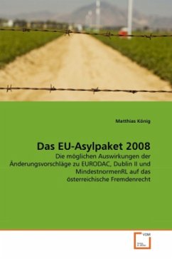 Das EU-Asylpaket 2008 - König, Matthias