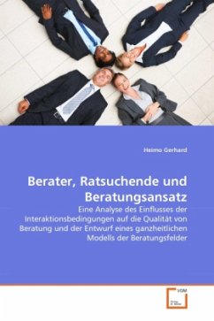 Berater, Ratsuchende und Beratungsansatz - Gerhard, Heimo