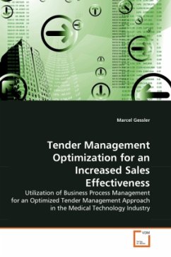 Cover Tender Management Optimization for an Increased Sales Effectiveness