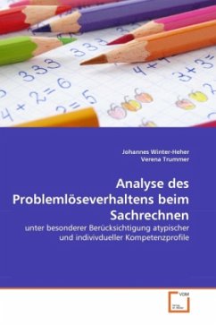 Analyse des Problemlöseverhaltens beim Sachrechnen - Winter-Heher, Johannes;Trummer, Verena
