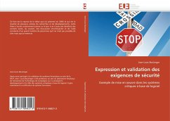 Cover Expression et validation des exigences de sécurité