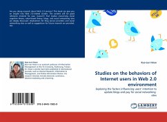 Studies on the behaviors of Internet users in Web 2.0 environment