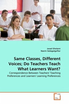 Same Classes, Different Voices; Do Teachers Teach What Learners Want? - Gholami, Javad;Sedagatgoftar, Nasrin