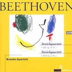 Cover Streichquartett F-Dur Op.18 1/E-Moll Op.59 2