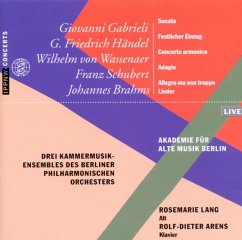 Schubert,Brahms,Gabrieli,Händel,Wassenaer - Phil.Kammermusikensembles/Akad.F.Alte Musik