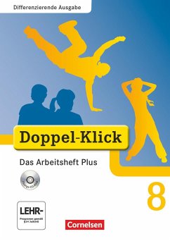 Doppel-Klick - Differenzierende Ausgabe. 8. Schuljahr. Das Arbeitsheft Plus mit CD-ROM - Wurst-Falck, Britta;Adam, Grit;Schremb, Rainer