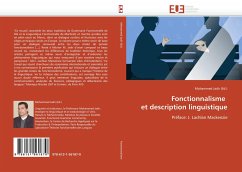 Fonctionnalisme et description linguistique - Jadir, Mohammed