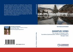 Cover MANIPURI VERBS