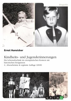 Kindheits- und Jugenderinnerungen - Hunsicker, Ernst