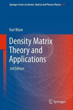 Density Matrix Theory and Applications - Blum, Karl