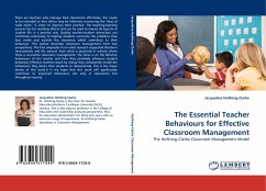 The Essential Teacher Behaviours for Effective Classroom Management - HoShing-Clarke, Jacqueline