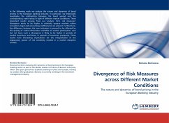 Divergence of Risk Measures across Different Market Conditions