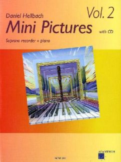 Mini Pictures, Sopranblockflöte und Klavier - Hellbach, Daniel