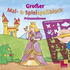Großer Mal- und Spielspaßblock, Prinzessinnen - Matthies, Don-Oliver