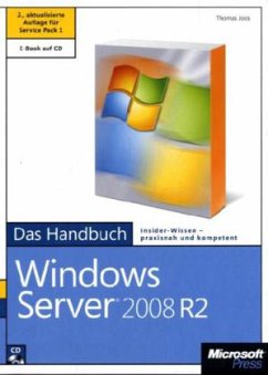 Das Handbuch Microsoft Windows Server 2008 R2, m. CD-ROM - Joos, Thomas