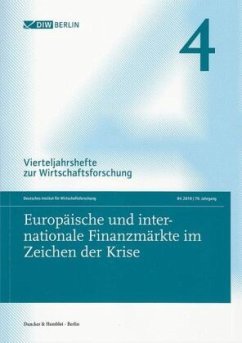 Cover Europäische und internationale Finanzmärkte im Zeichen der Krise.