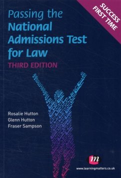 Passing the National Admissions Test for Law (LNAT) - Hutton, Rosalie;Hutton, Glenn;Sampson, Fraser