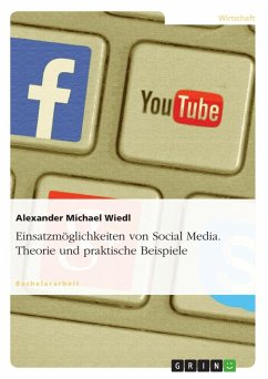 Einsatzmöglichkeiten von Social Media. Theorie und praktische Beispiele - Wiedl, Alexander Michael