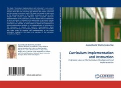 Curriculum Implementation and Instruction - Oluwatelure Temitayo, Abayomi