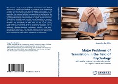 Major Problems of Translation in the field of Psychology