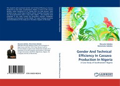 Gender And Technical Efficiency In Cassava Production In Nigeria