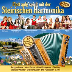 Flott Aufg'Spielt Mit Der Steirischen Harmonika - Diverse
