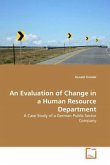 An Evaluation of Change in a Human Resource Department