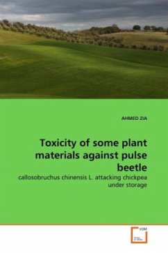 Toxicity of some plant materials against pulse beetle - ZIA, AHMED