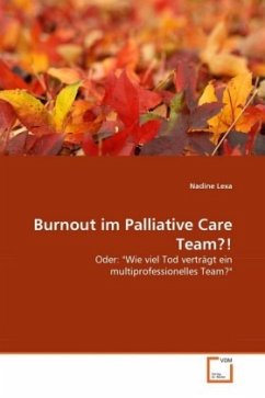Cover Burnout im Palliative Care Team?!